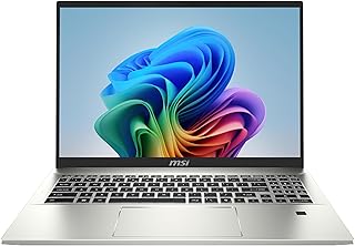 MSI Prestige A16 AI+ Business Laptop 16,0 inch QHD+, AMD Ryzen™ AI 9 365 processor, 32 GB LPDDR5X-7500 RAM, 1 TB, AMD Radeon™ 880M, Windows 11 Home, QWERTZ-toetsenbord, A3HMG-036