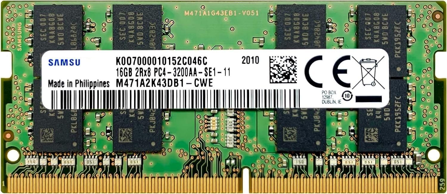 Amazon.in: Buy 16GB DDR4 3200MHz SODIMM PC4-25600 CL22 2Rx8 1.2V