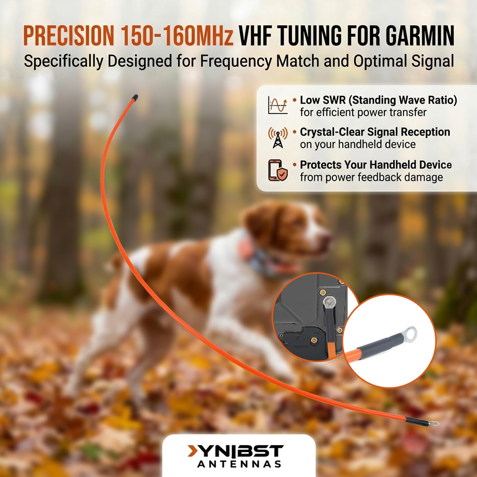 Antenne pour collier de suivi de chien Garmin T20 TT25 T5 TT15 DC50