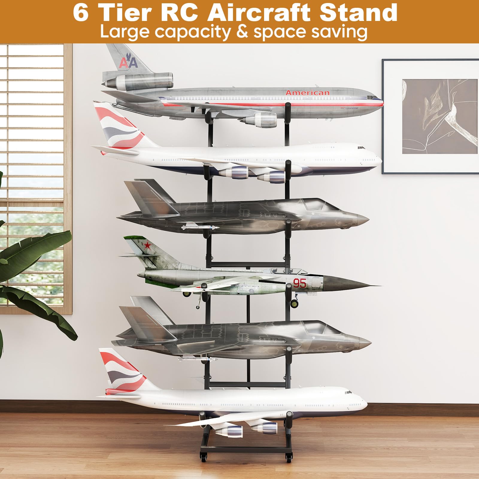Rc Storage Rack Model Airplane Display Rack RC Airplane Storage Rack ...