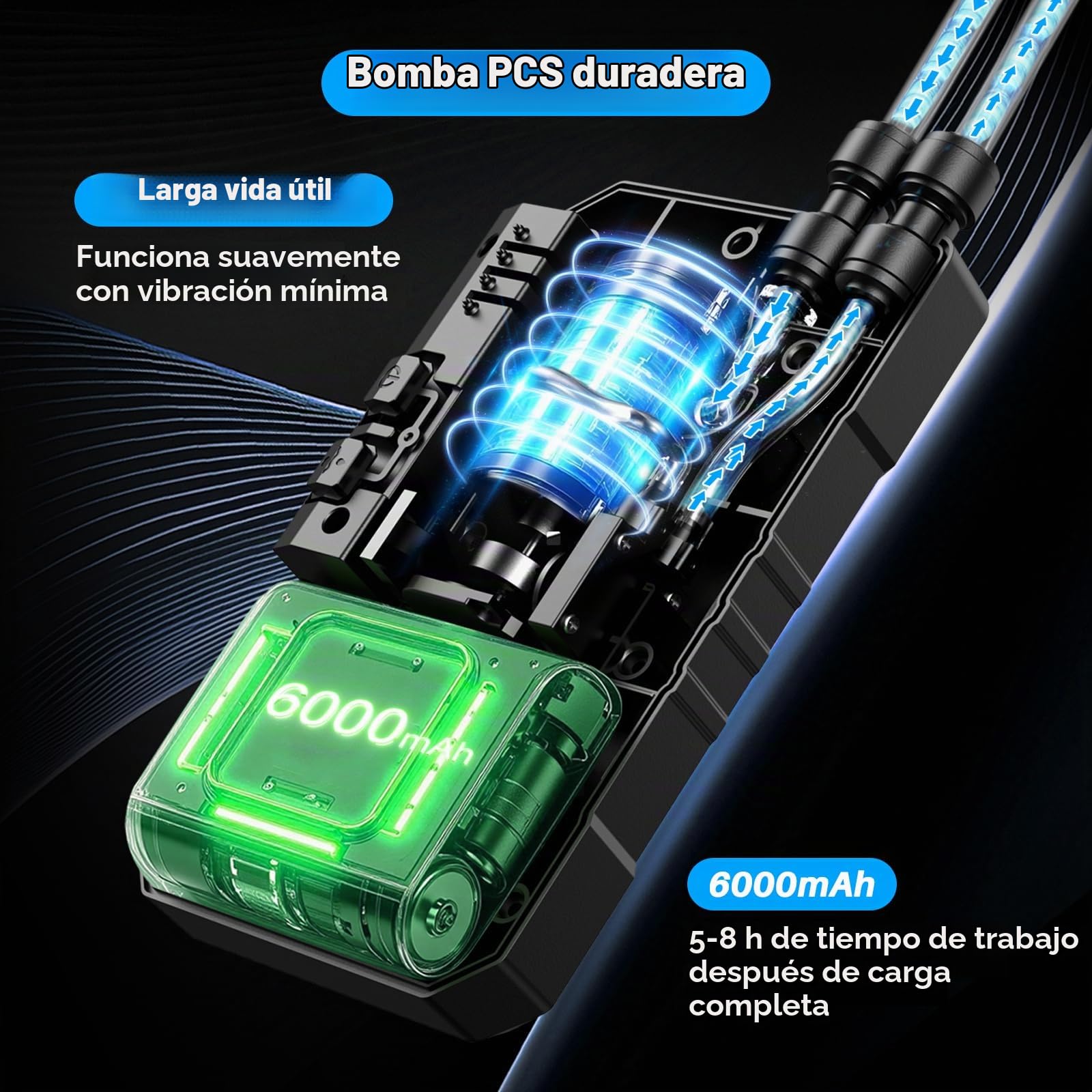 Ausic Sistema de refrigeración por nebulización de 8 m