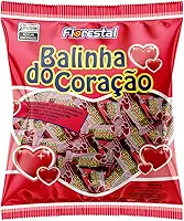 Balinha Do Coração Morango 500g Florestal