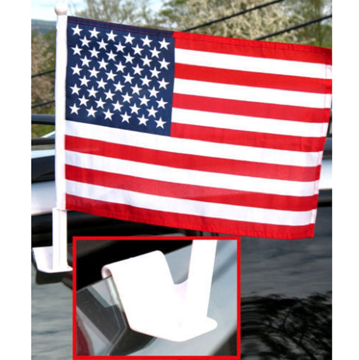 FWIW 18x12 Inch American Texas Wall Flags Banner Made In - Foto 8