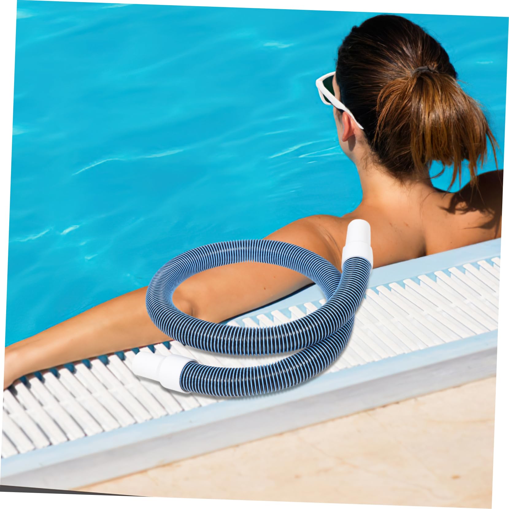BESPORTBLE Manguera De Drenaje Para Piscina Elevada Manguera Flexible Drenaje De Piscina Equipo Para