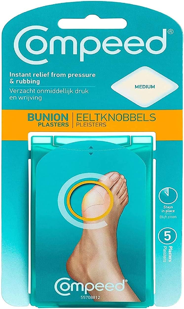 THREE PACKS of Compeed Bunion Plasters x5 - Medium