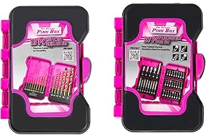 The Original Pink Box Drill and Driver Bits Bundle: Unmatched Precision and Durability