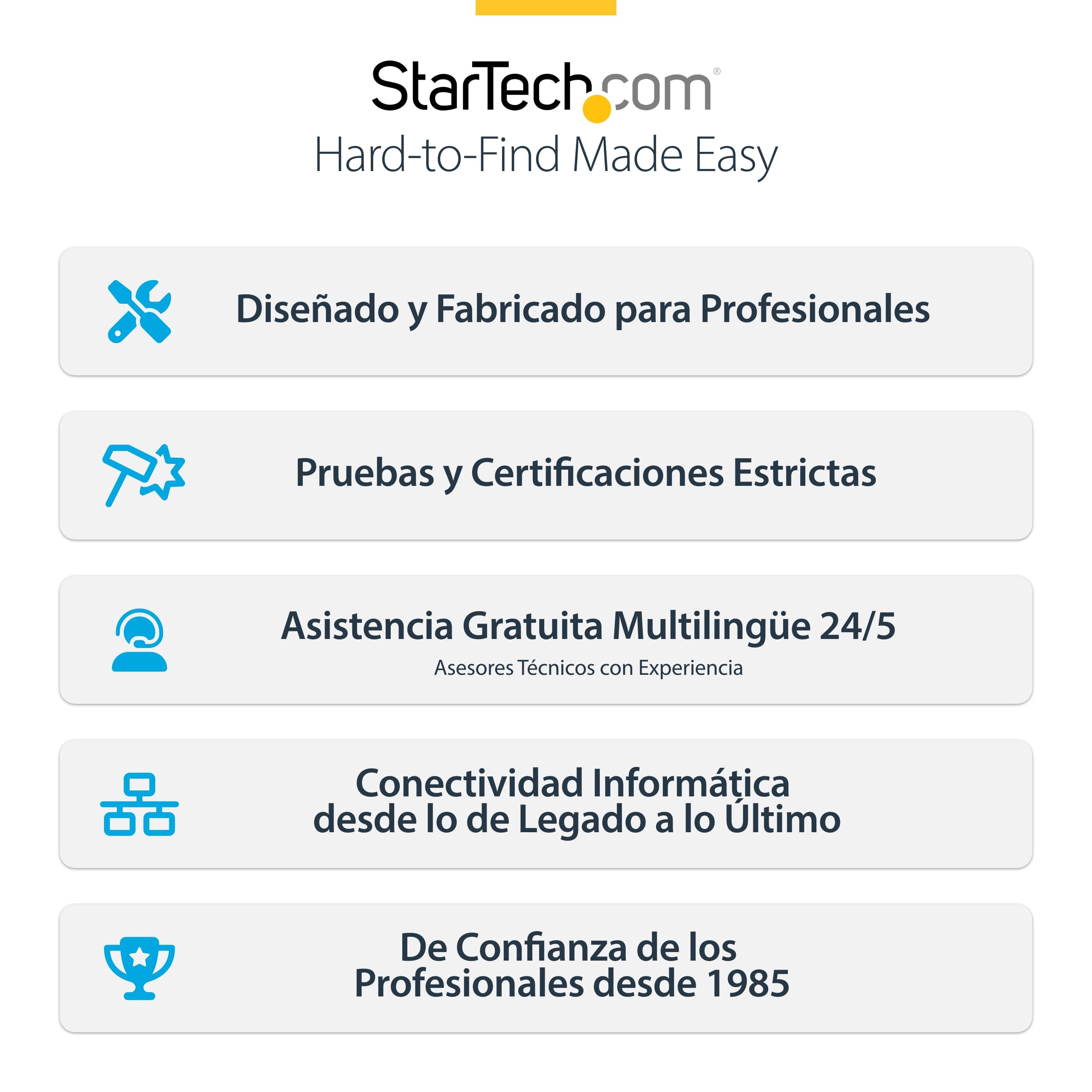 StarTech.com Cable Thunderbolt 5 de 3m - 80Gbps hasta 120Gbps - PD 240W - 8K 60Hz - Certificado - Compatible TB4/USB4