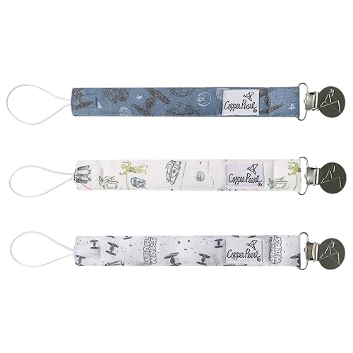 Juego de 3 clips Binky "Tatooine" por Copper Pearl