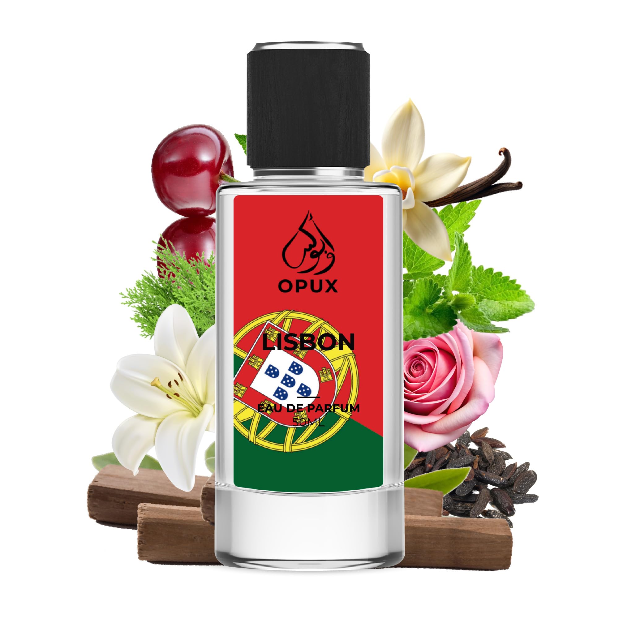 OPUX LONDON Alternative Inspired by Lost Cherry Perfume for Women – Seductive Eau de Parfum with Cherry, Almond & Vanilla Notes – Long Lasting Women’s Fragrance, Luxury Perfume for Her, 50ml