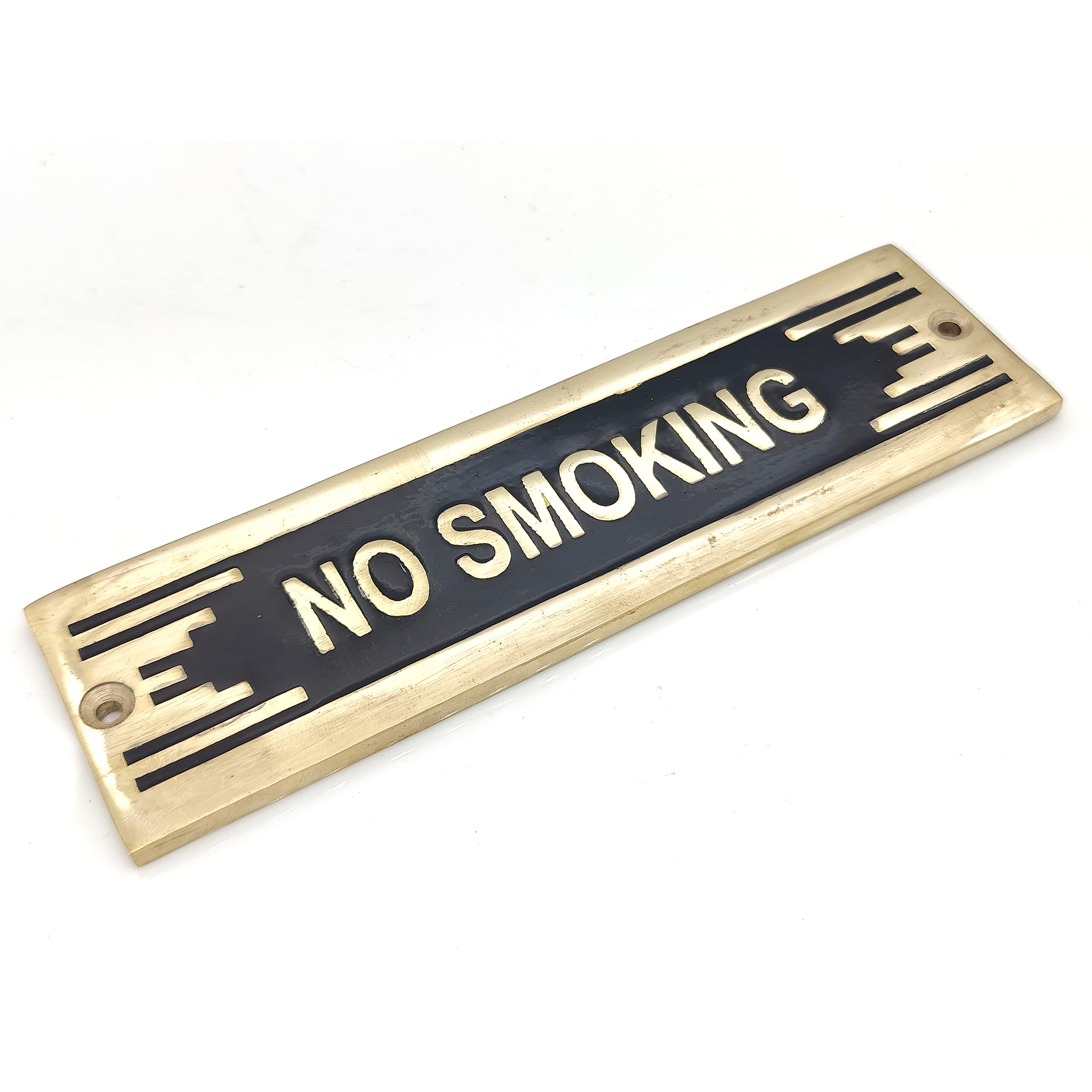 NO SMOKING PLAQUE