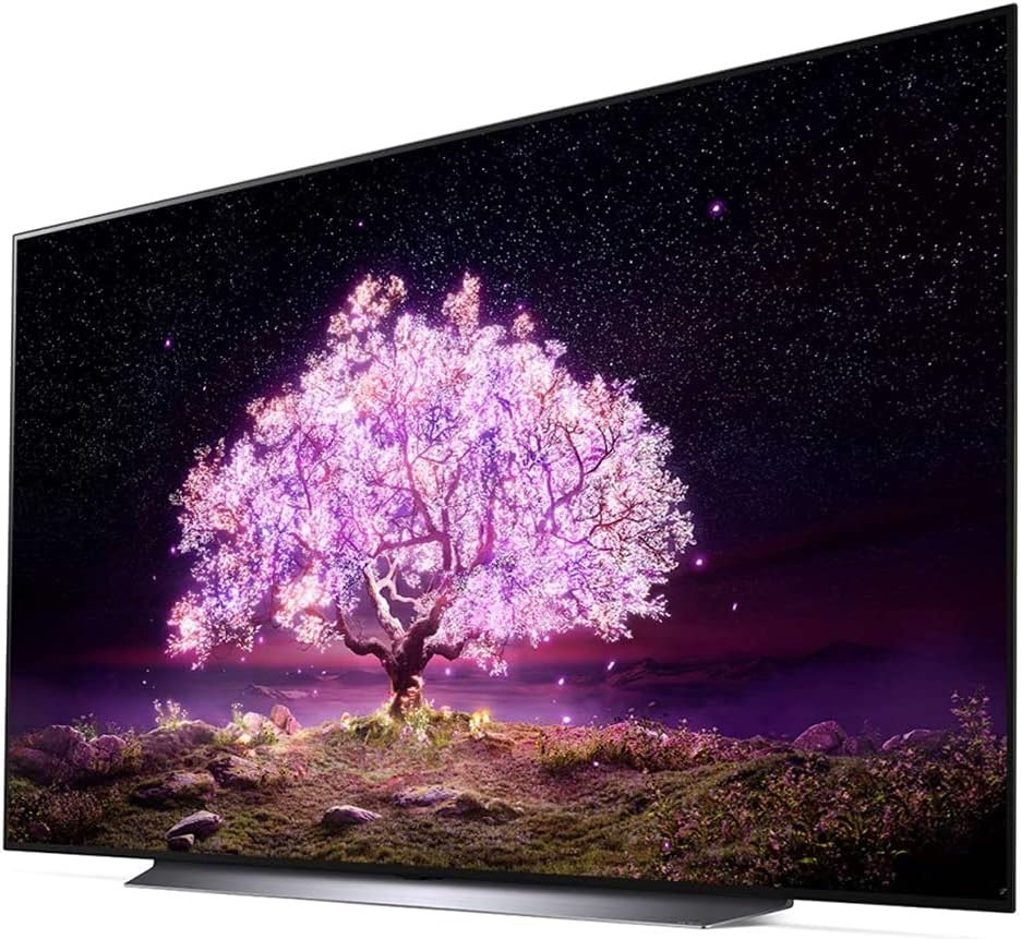 LG OLED83C1PUA 83 inch Class 4K Smart OLED TV w/AI ThinQ Bundle with LG S75Q 3.1.2 ch High Res Audio Sound Bar
