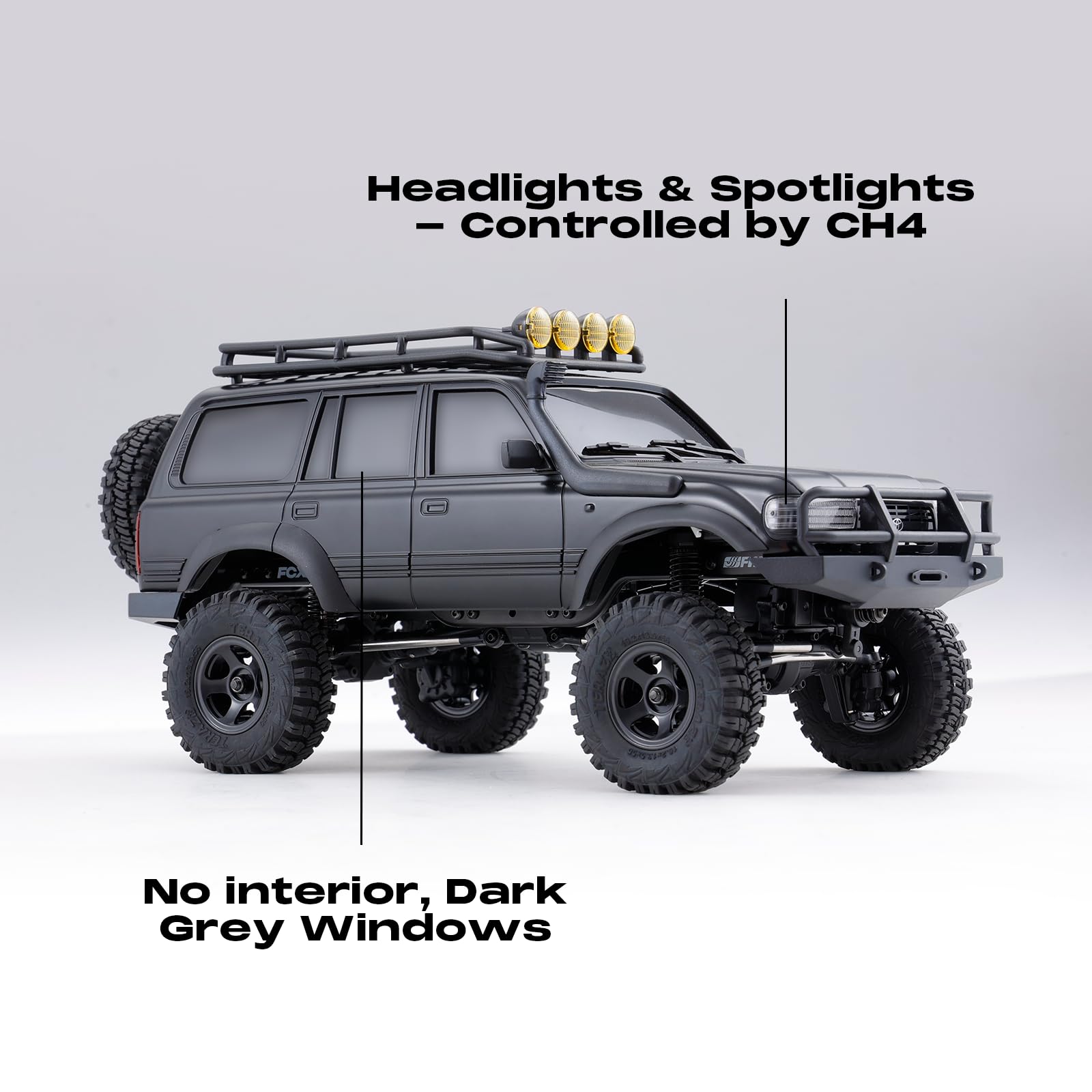 Amazon.co.jp: FCX18 FMS 1/18 ブラシレス RCクローラー トヨタ