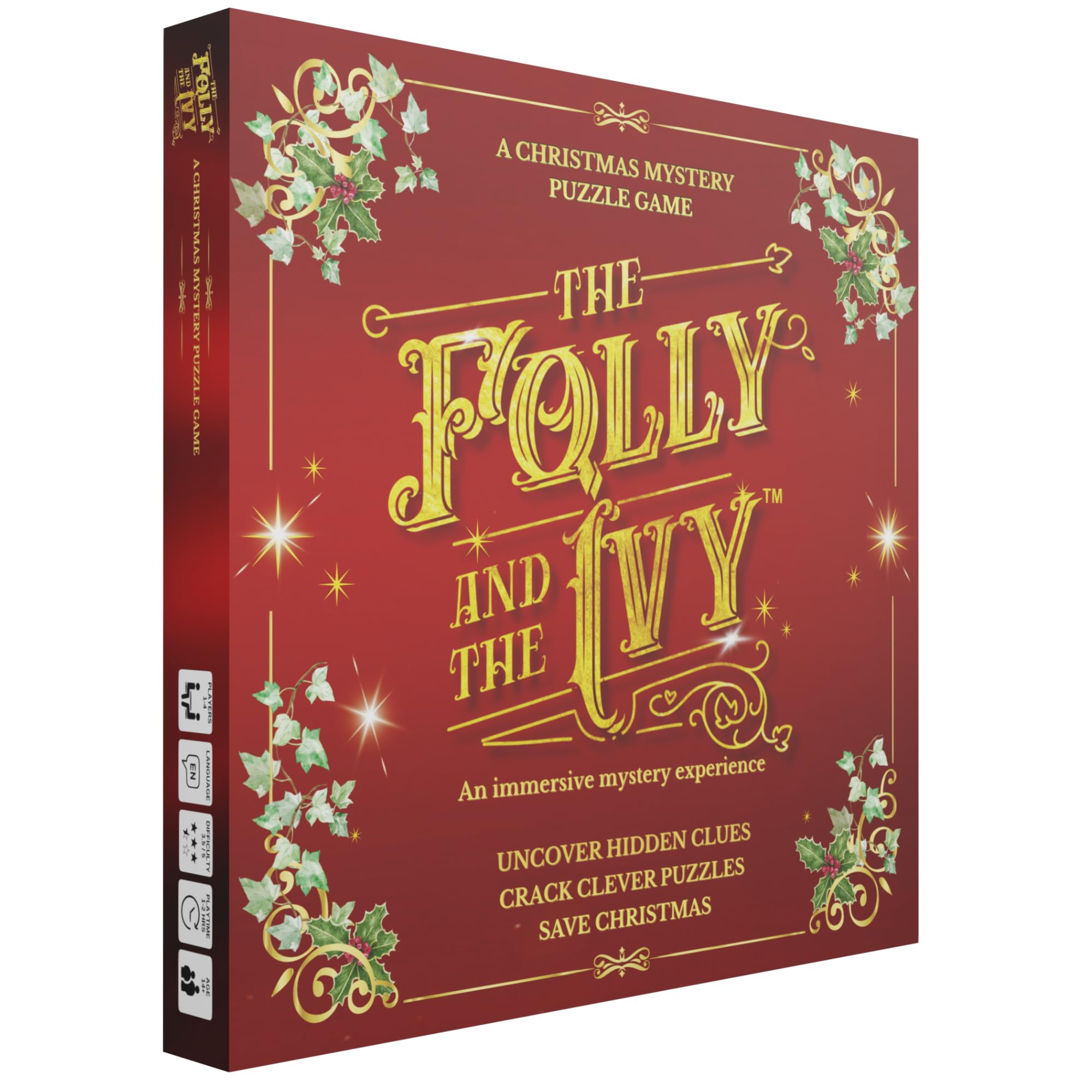 Christmas Escape Room & Murder Mystery Board Game | Folly and the Ivy