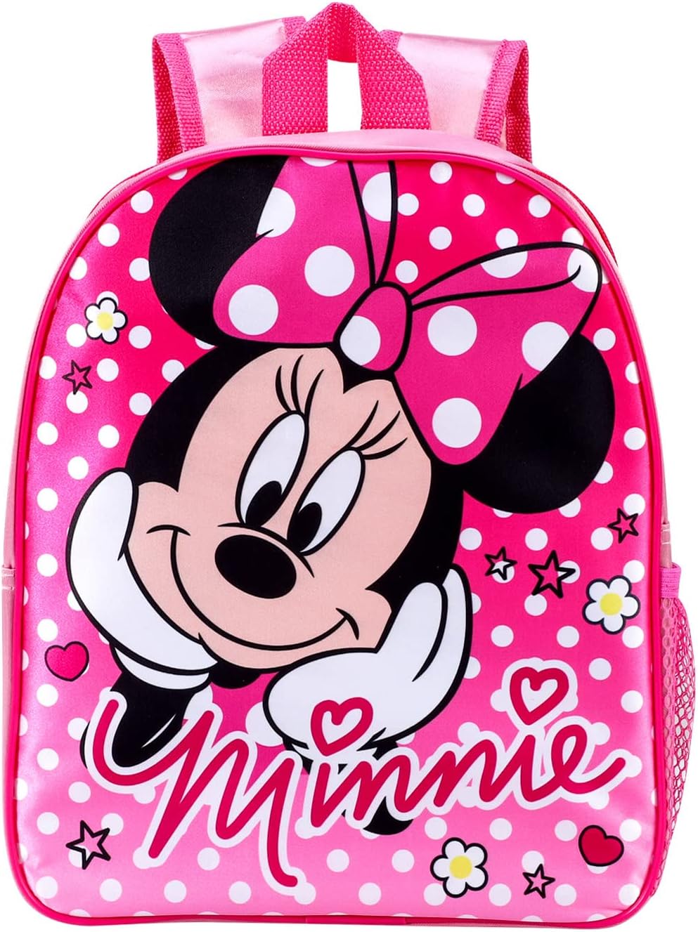 KP Pharma Minnie Mouse Premium Backpack for Kids featuring Dynamic Pink Design