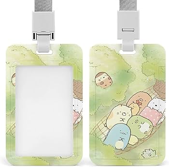 Amazon.co.jp: すみっコぐらし IDカードホルダー アニメ 名刺入れ 社員