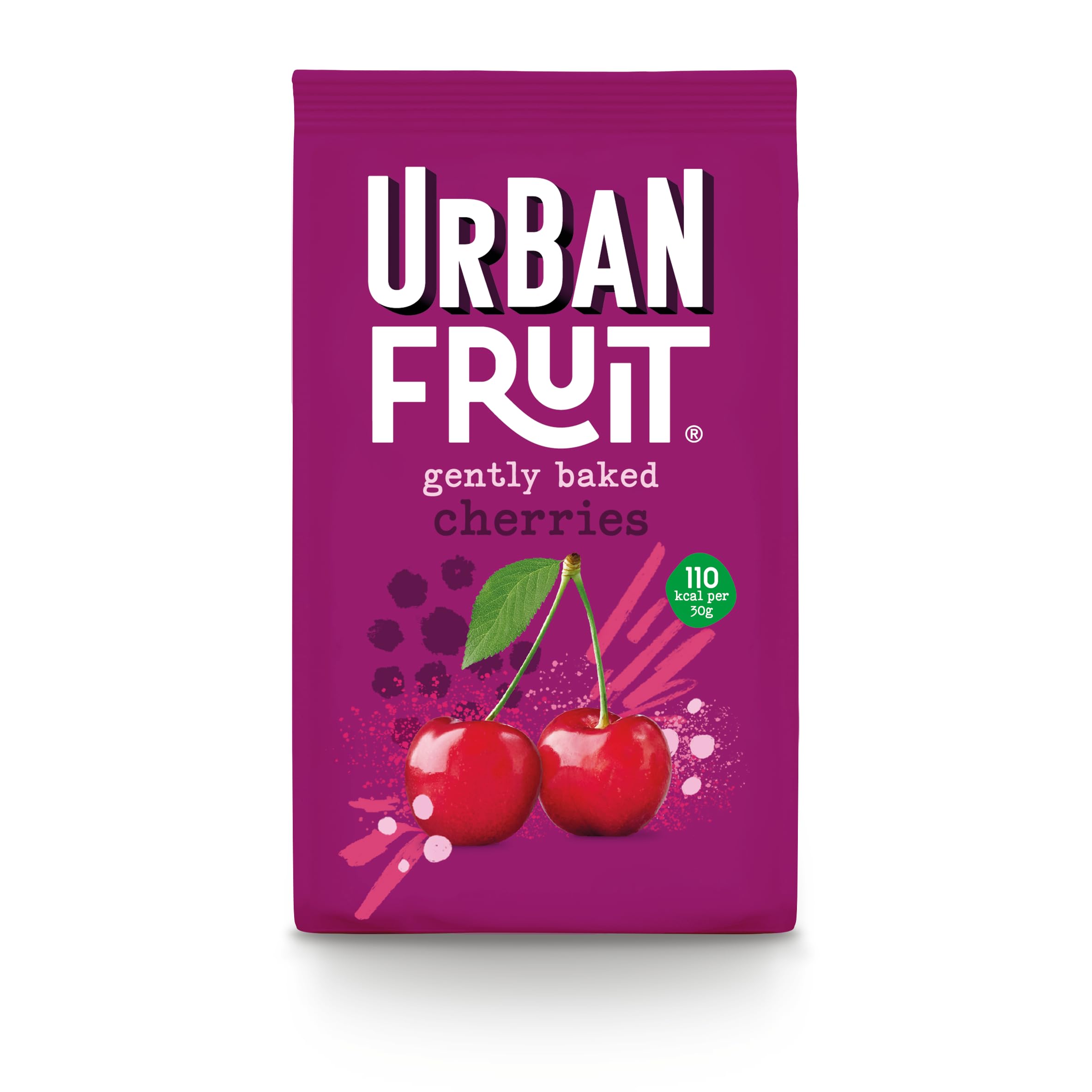 URBAN FRUIT Cherry - Sharing Pack - Gently Baked Fruit - Healthy - 75g