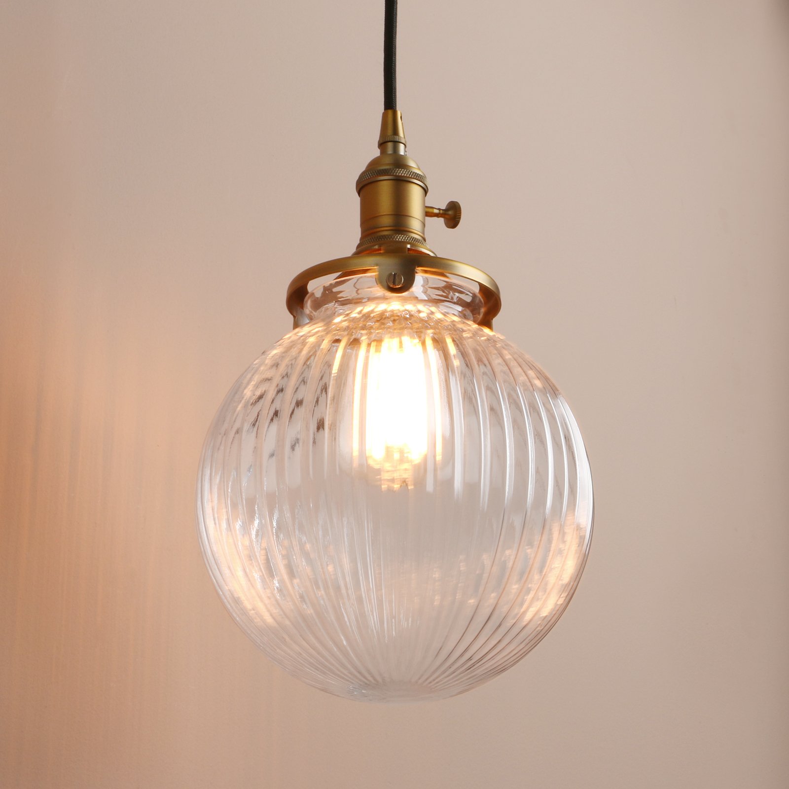 Pathson Suspension Industrielle Luminaire Ajustable pour îlot de Cuisine