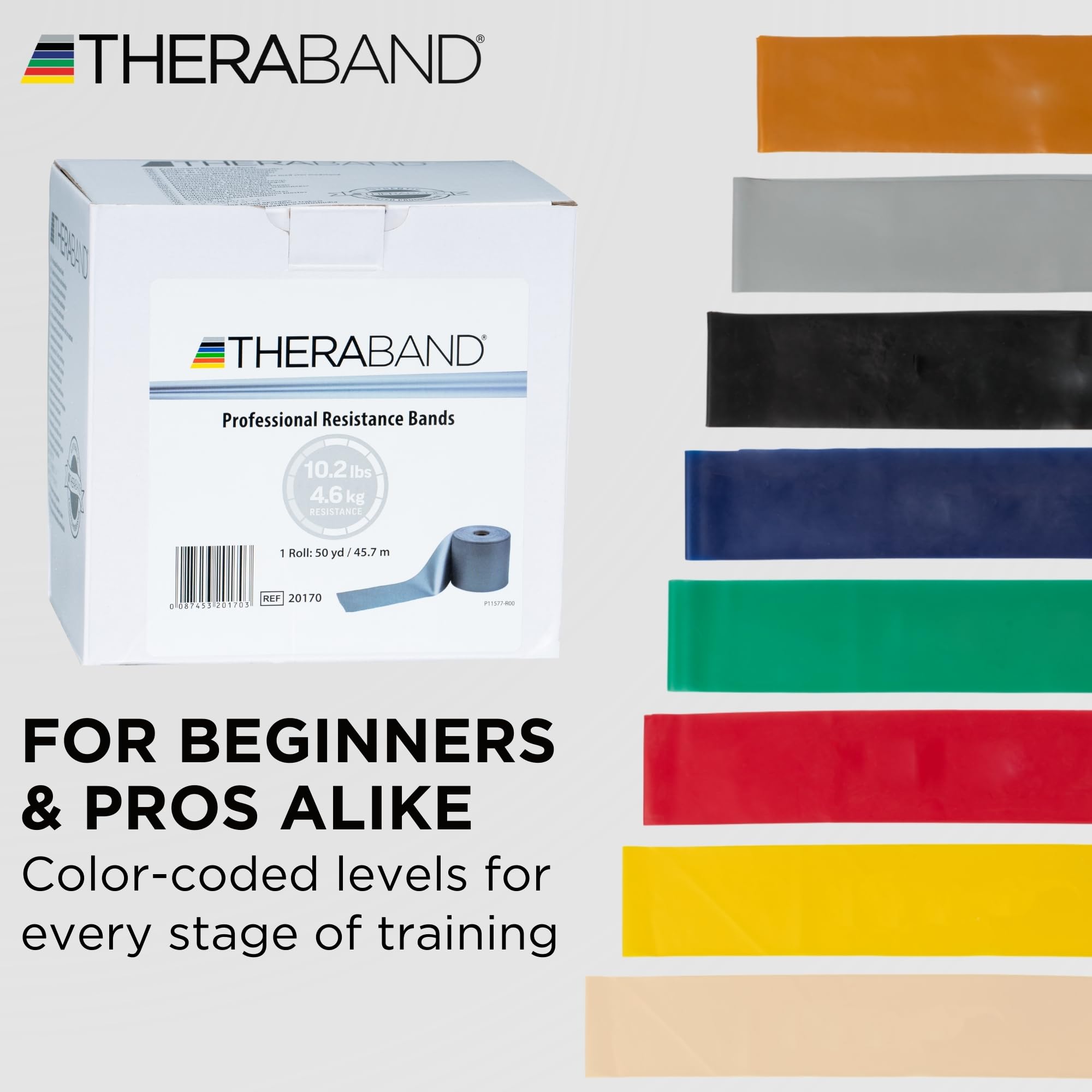 Cando Thera-Band Exercise band-50 Yard Roll