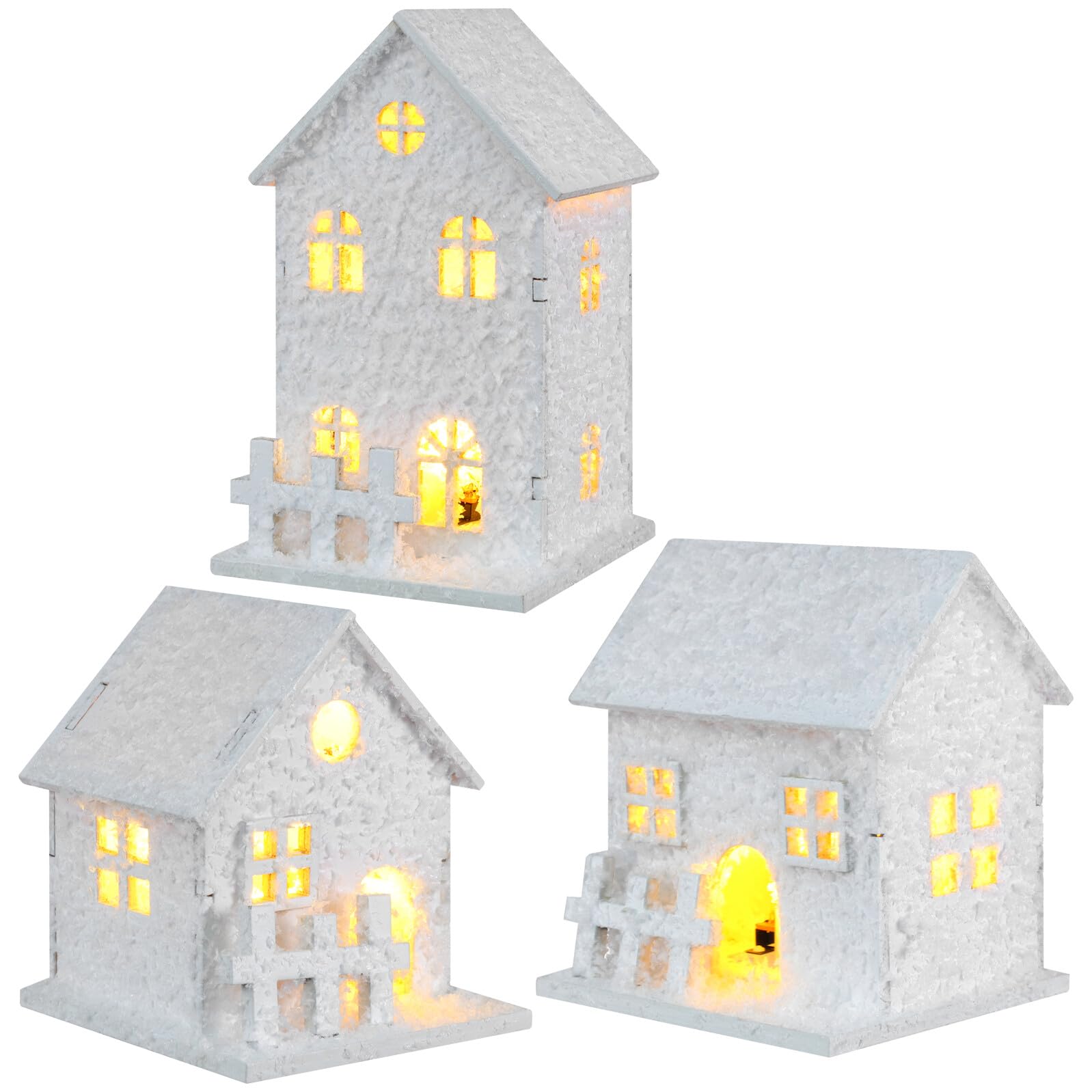 Cabañas navideñas de madera: el adorno de Navidad artesanal perfecto para regalar a la familia