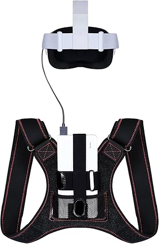 HZLucki Correa de batería compatible con Oculus Quest 2 Quest 3 Quest Pro Índice de válvula Vision Pro Otras correas para la cabeza de realidad