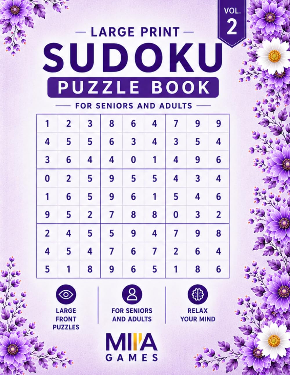 Large Print Sudoku for Seniors: 161 Medium & Hard Puzzles for Intermediate Players (MIA Games Sudoku Series)