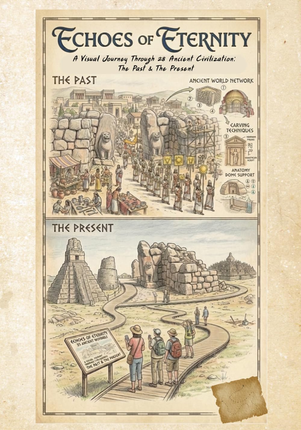 ECHOES OF ETERNITY: A Visual Journey Through 28 Ancient Civilizations: The Past & The Present