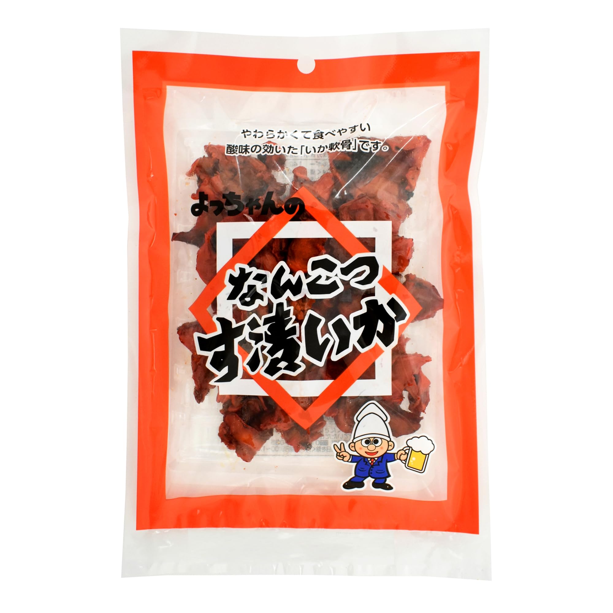 Amazon | よっちゃん なんこつす漬いか 75g×10袋 | よっちゃん食品