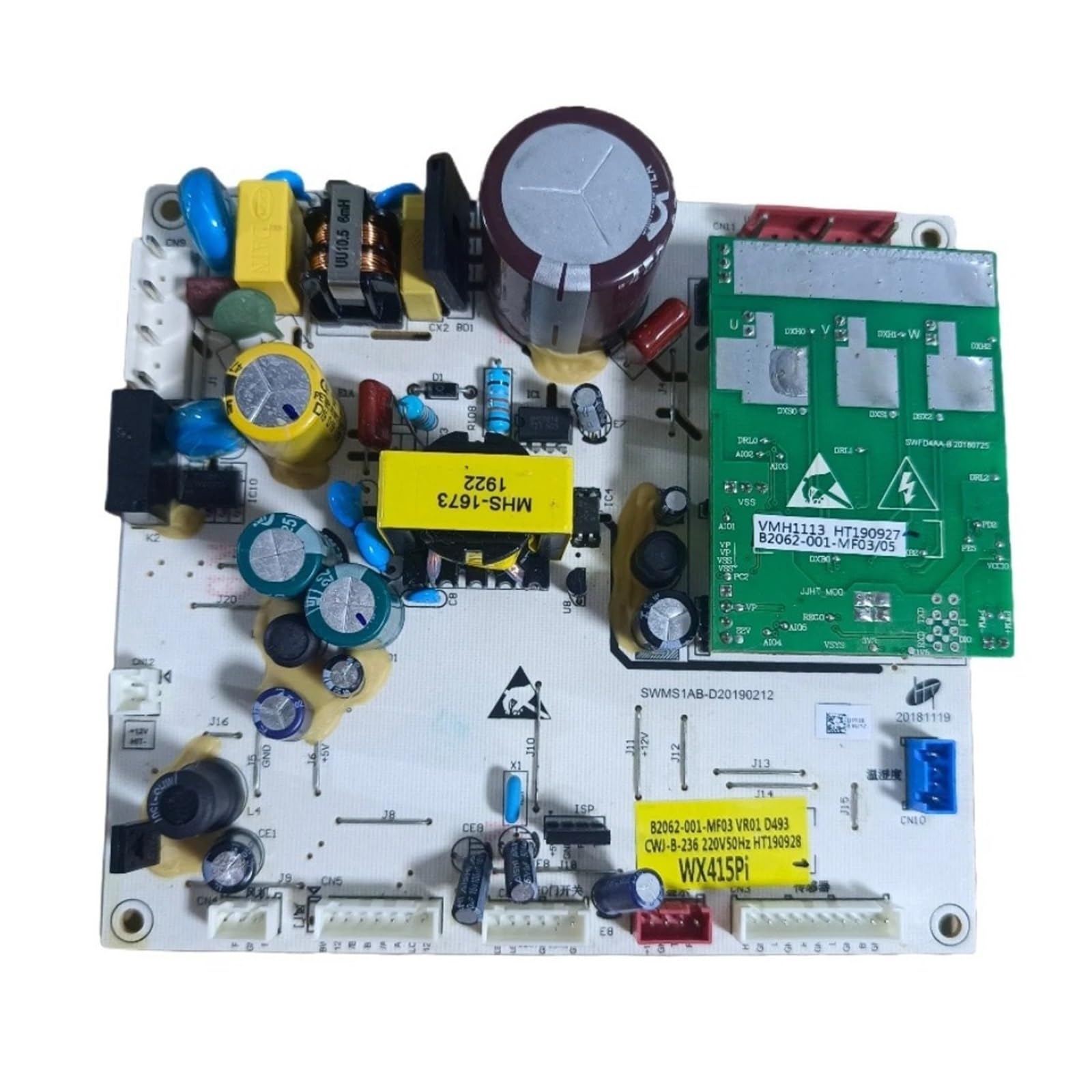 Control Board B2062-001-MF03，Compatible For Skyworth，Refrigerator Circuit PCB Fridge Motherboard Freezer Spare Parts