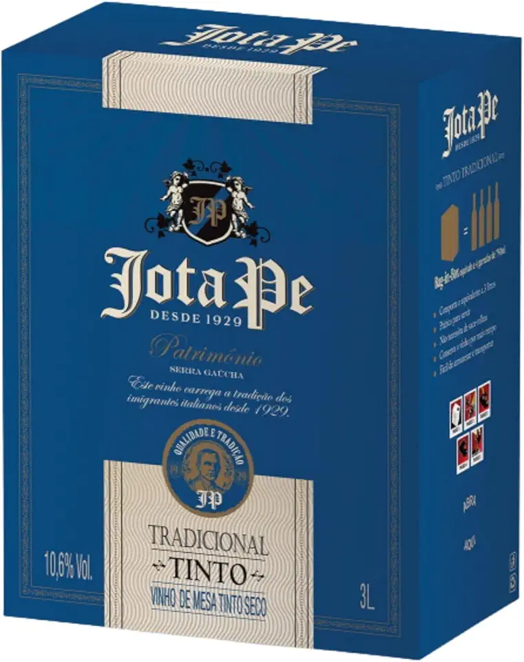 Bag-in-Box JOTA PE Tinto Tradicional Seco 3L