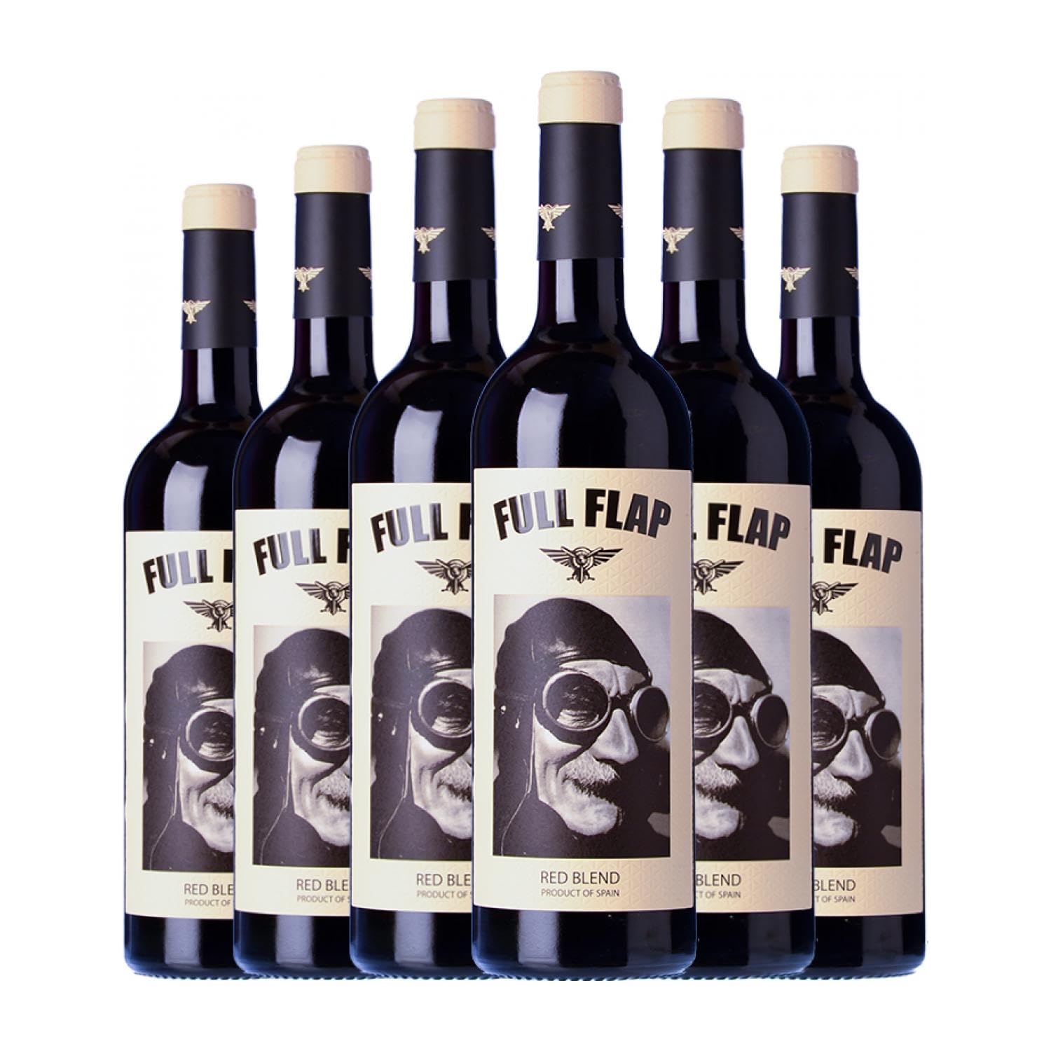 Viña Vilano Full Flap 75 cl Vino tinto (Caja de 6 Botellas de 75 cl)