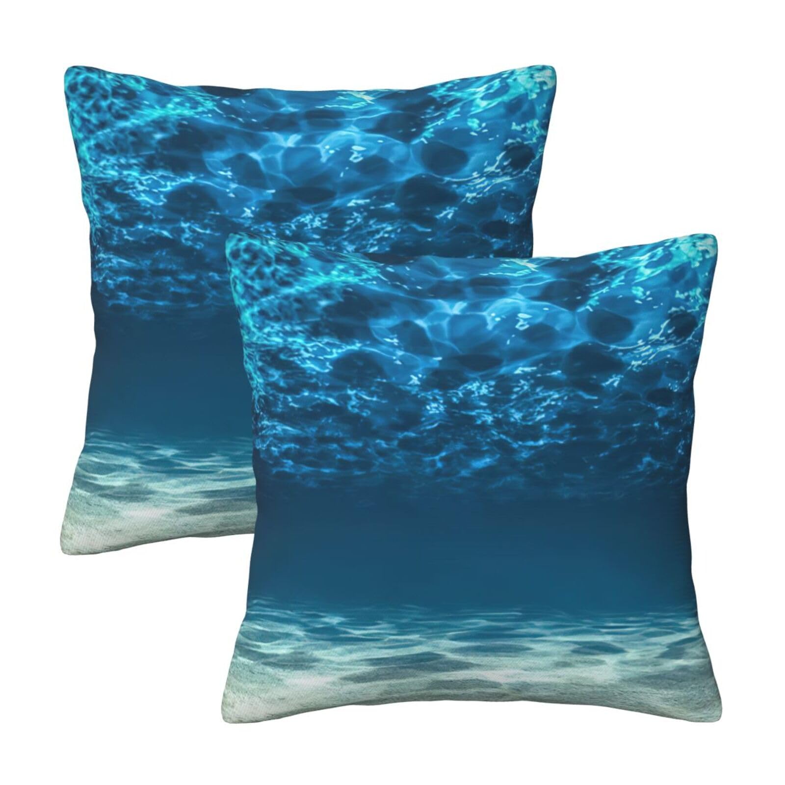 RRhgipp Ocean. Throw Pillow Cases Decorative Cushion Covers Couch Bed Sofa Decoration Xmas Gifts Bed