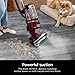 Shark DETECT Lift-Away Corded Upright Vacuum with Detect Technology, Self-Cleaning Brushroll for No Hair Wrap, Anti-Allergen Complete Seal, and Odor Neutralizer Technology, Burgundy, LA492