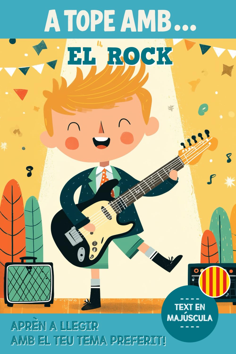A TOPE AMB... EL ROCK: Llibre infantil per a primers lectors | Històries emocionants de rock, concerts i música enèrgica | Ideal per a nens i nenes que estimen la música i l’aventura