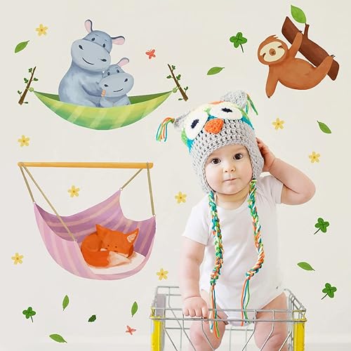 Miniatura 9 de OLYCRAFT 23 calcomanías de pared de elementos científicos con patrón de suministros de ciencia y laboratorio, calcomanías de PVC para decoración de