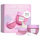 Plum Hydration Heroes Holiday Kit - Plum Plump Hyaluronic Acid Cream (50ml) & Ultra Moisturizing Gloss Balm (15ml) - Hydrate, Plump, and Balance Dry Skin & Parched Lips - Vegan Set (2-Pc)