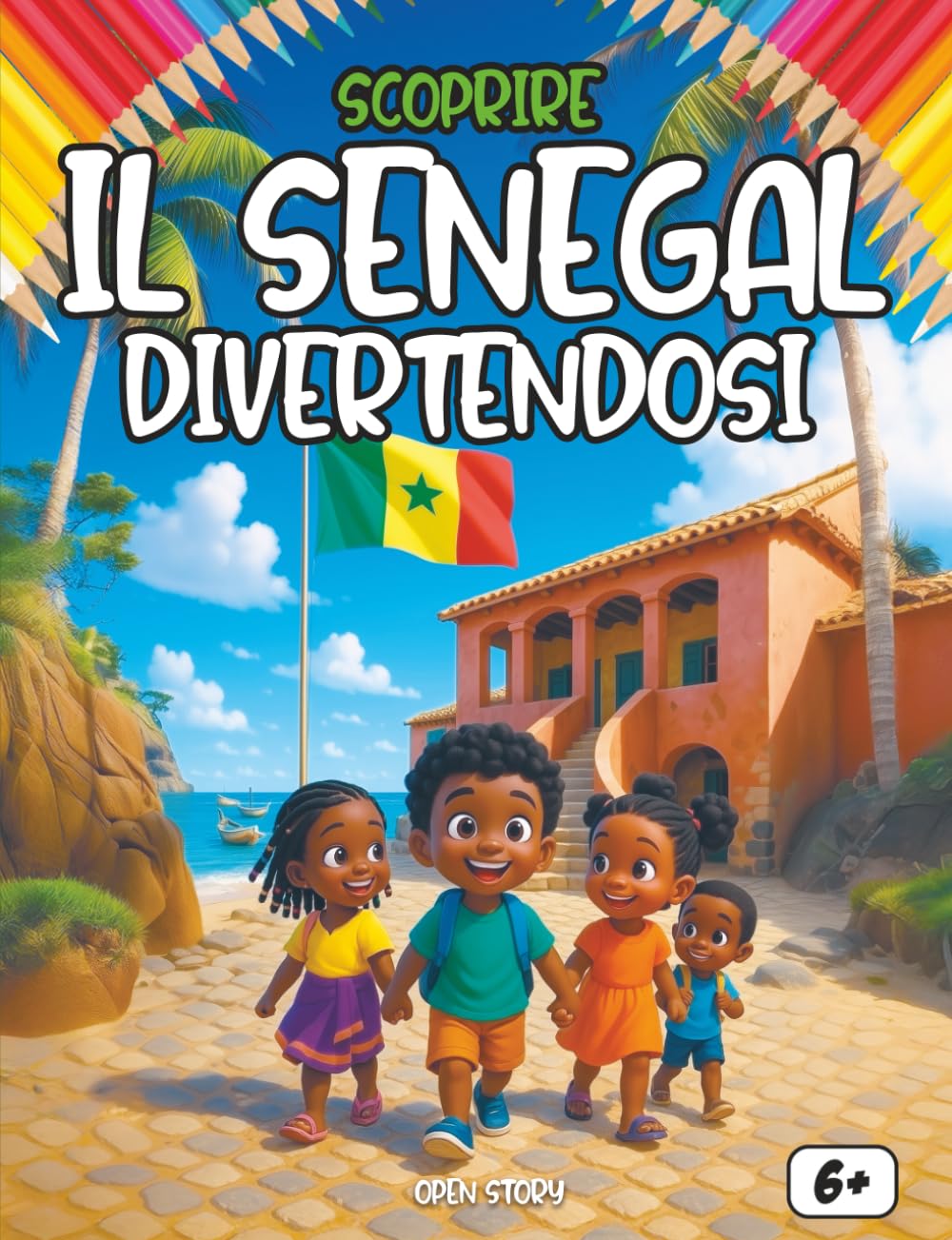 Scoprire il Senegal divertendosi: Un viaggio educativo e colorato alla scoperta della storia, della cultura e delle meraviglie del Senegal