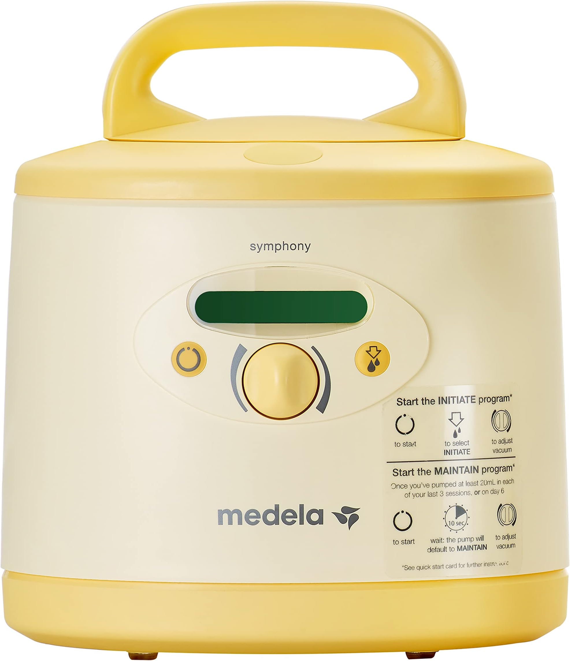 Medela Symphony Plus Breast Pump, Hospital Grade Breastpump, Single or Double Electric Pumping, with Initiate and Maintain Programs for Breastfeeding Support or Exclusive Pumping
