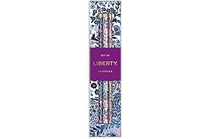 Galison Liberty Tanjore Gardens Floral Pencils