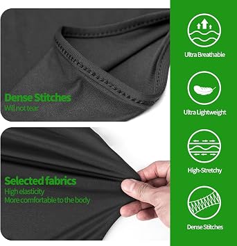 LONGKING Balaclava Ski Face Mask, UV Protector Windproof Lightweight Neck Warmer Motorcycle Cycling, Skiing, Snowboarding for Men/Women