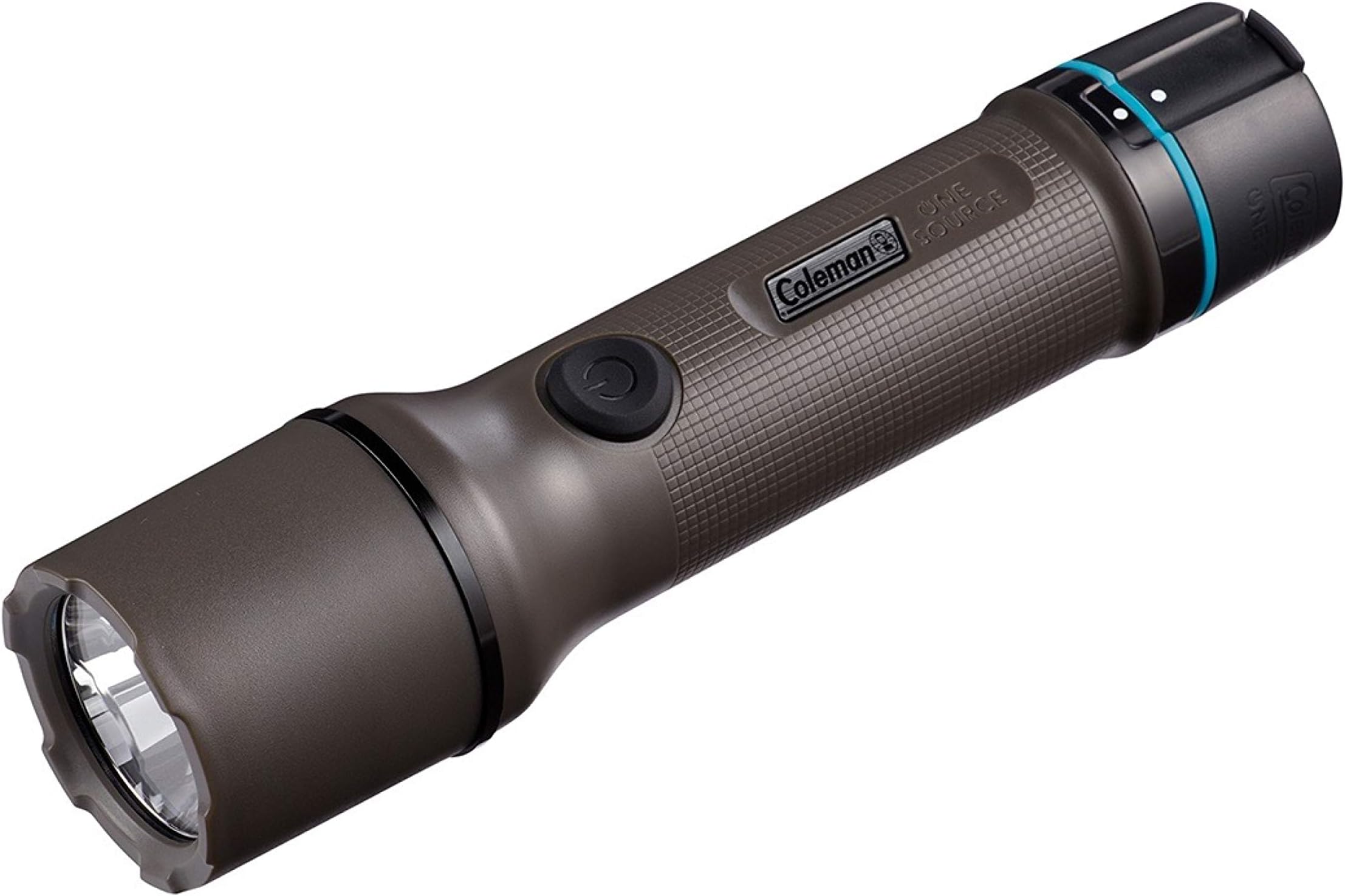 Coleman OneSource Rechargeable LED Flashlight, Water-Resistant Flashlight with OneSource Batteries Shines Up to 1000 Lumens, Rechargeable Heavy-Duty Flashlight for Camping, Emergencies, & Home Usage