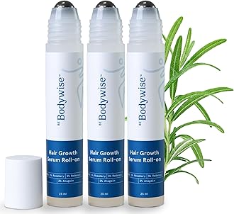 Rosemary Hair Growth Serum (Roll On) | 3% Redensyl & 2% Anagain | Hair fall control serum for Women & Men | Promotes Hair Growth & Stimulates Hair Follicles | For All Hair Types | 75ml