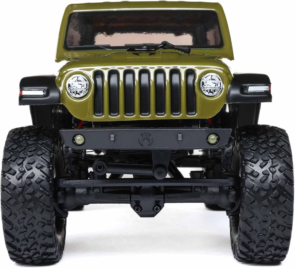 Axial SCX24 2019 Jeep Wrangler JLU CRC Green 1/24 4 Wheel Drive