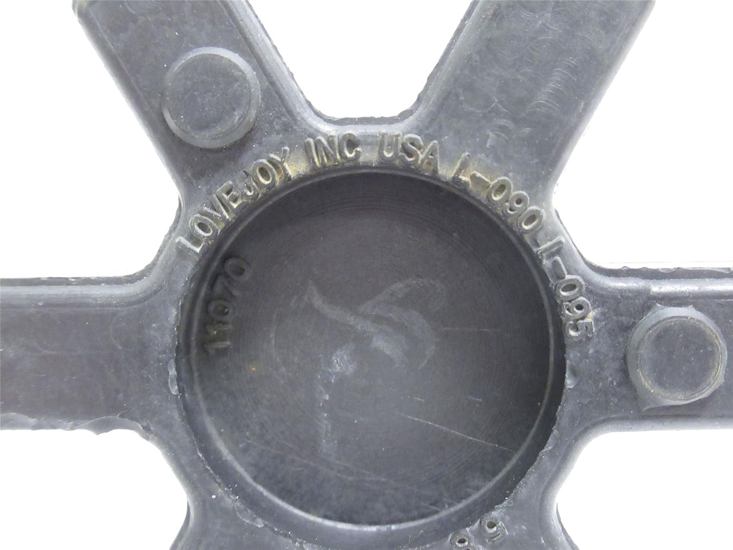 LOVEJOY 68514411070 Straight JAW, L Type, Coupling Spider, Rubber, 0.