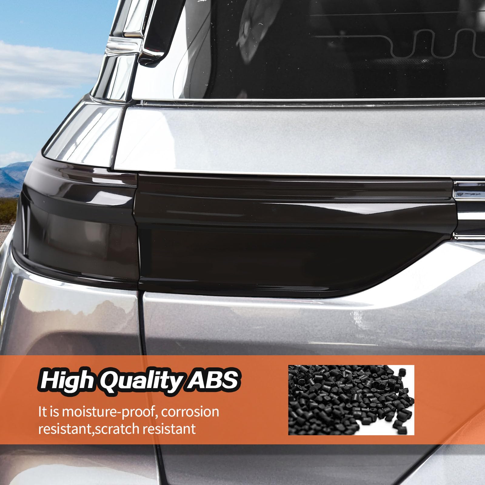 Amazon.com: JeCar Smoked Tail Light Cover Trim Guards for 2021 