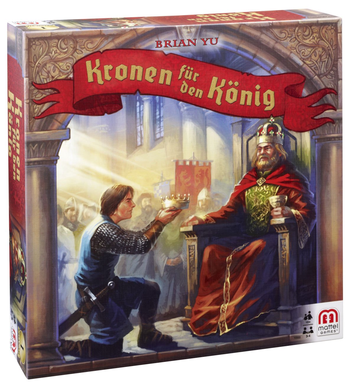 Mattel Y2553 - Kronen für den König, Strategie- und ...