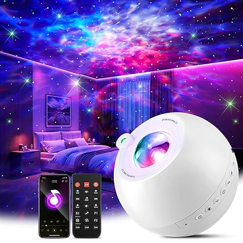 One Fire Galaxy Projector Star Projector Night Light Projector 360
