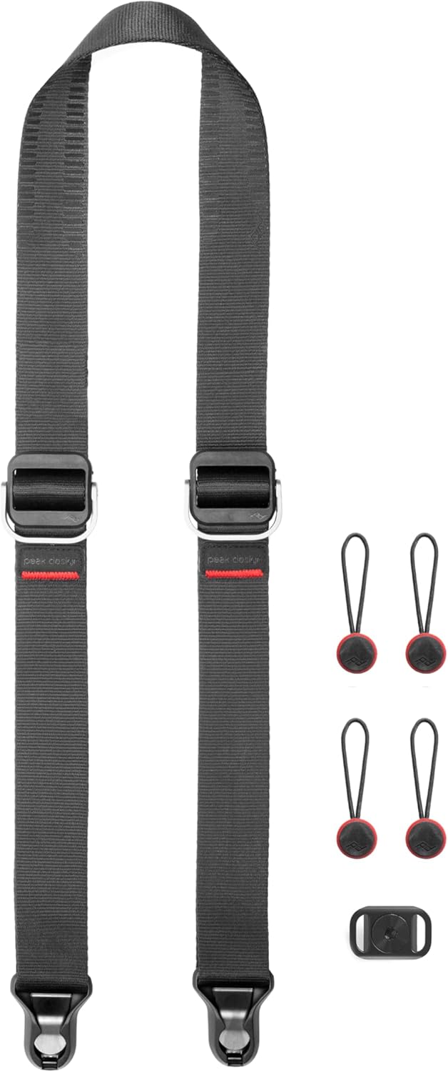 Slide Lite Camera Strap, Black, Configurable as a