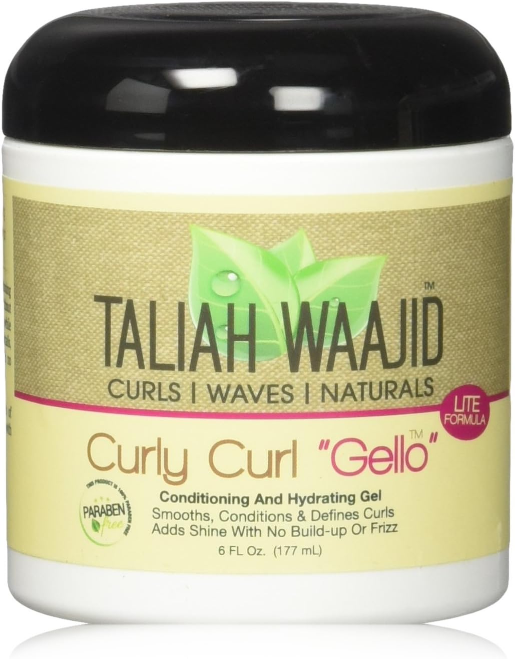 Taliah Waajid Curly Curl Gelo, 6 Ounce