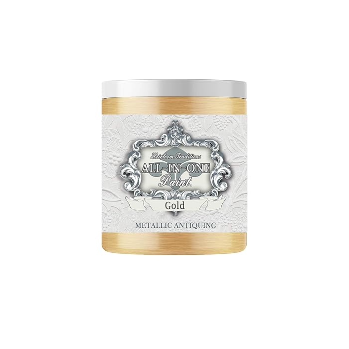 Buy Gold Metallic Antiquing Gel Heirloom Traditions AllinONE Paint