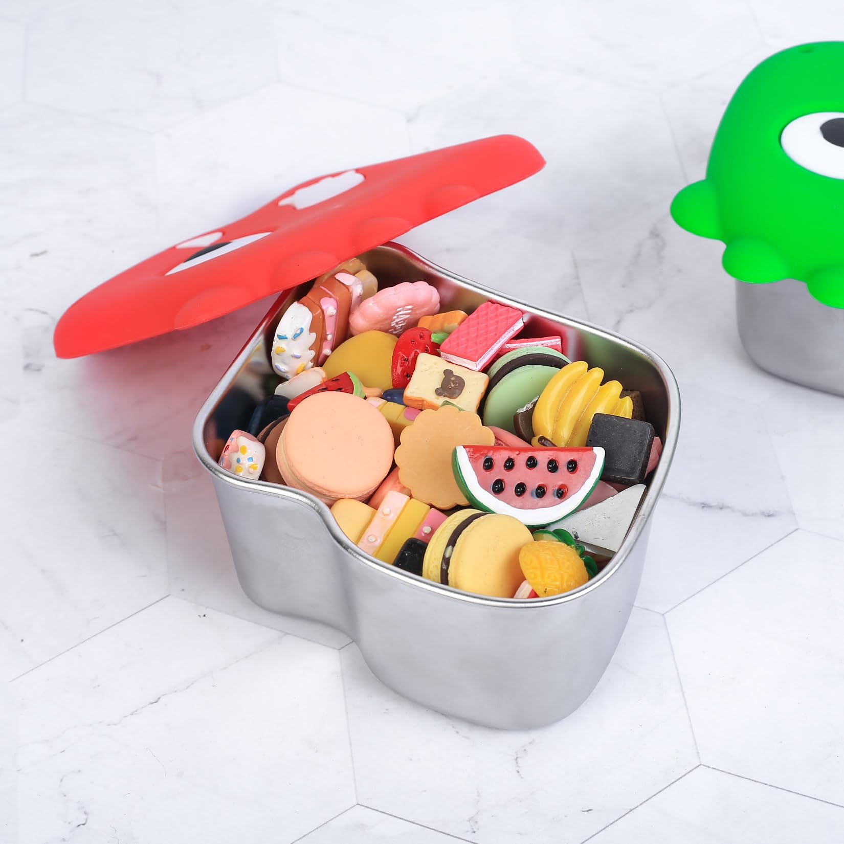 Lotus Dinosaurus Collection Box Snackosaurus Rex! - 8 koekzakjes met Lotus Dinosaurus natuur- en chocoladekoeken